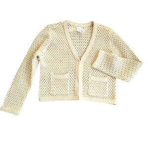 Joie Open Weave Chunky Cardigan